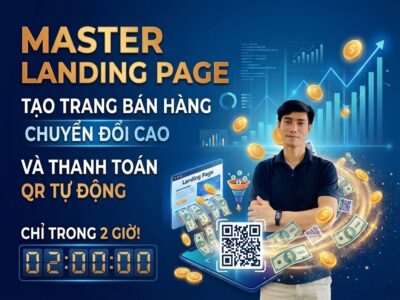 Khóa học Master Landing Page - TRONGMKT