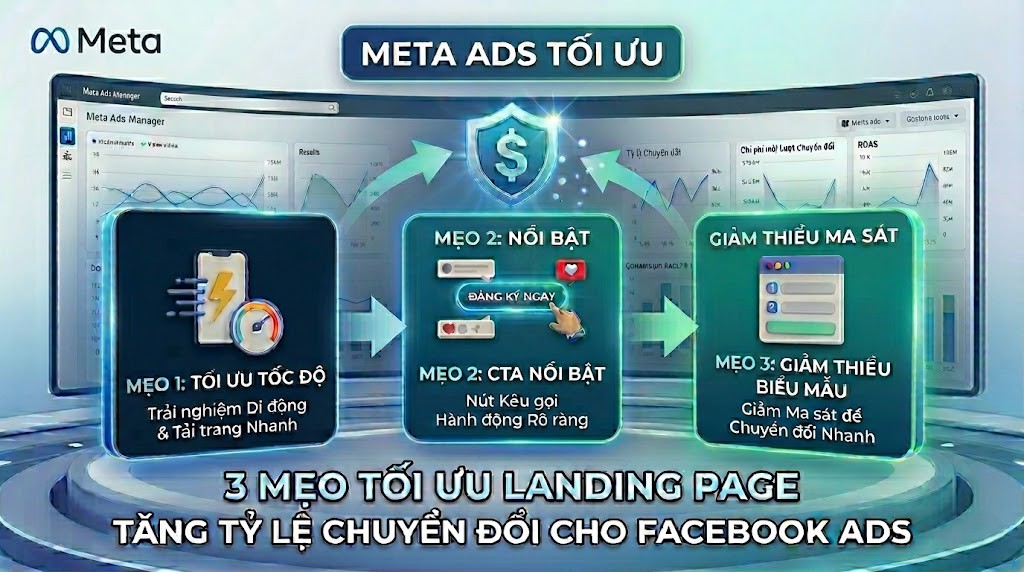 3 mẹo tối ưu landing page